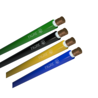 Cables eléctricos tipo alambre y semi-flexibles, AWG 08 – 10 – 12 – 14 – 16, colores: Azul, Negro, Rojo, Amarillo, Blanco y Verde.