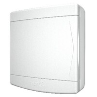Tableros de distribución con puerta blanca o transparente, de sobreponer o empotrar, de 3/4 – 6/8 – 12/16 módulos.

Cajas de paso de pared: 15×15 – 20×20.

Cuadro VDI, de empotrar o sobreponer: 20×20 – 30×30 – 40×40.